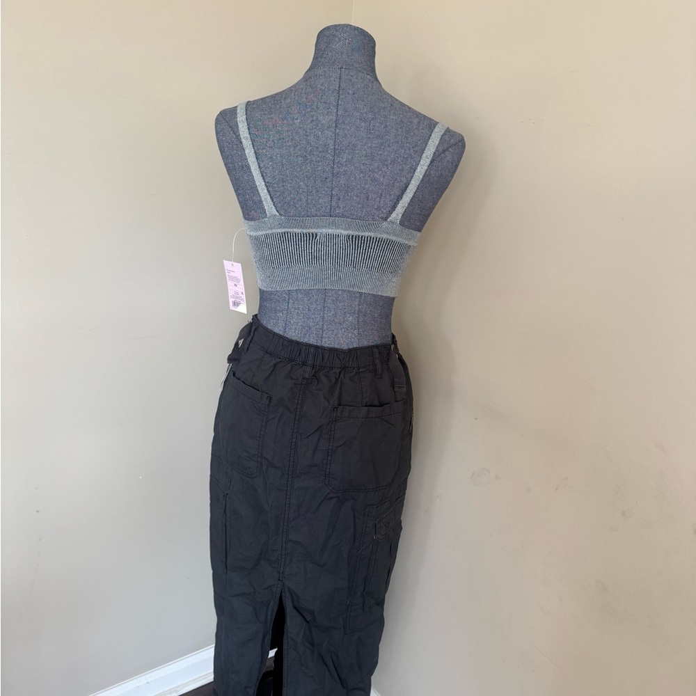 Wild Fable NWT Gray Ribbed Crop Top - Picture 6 of 12